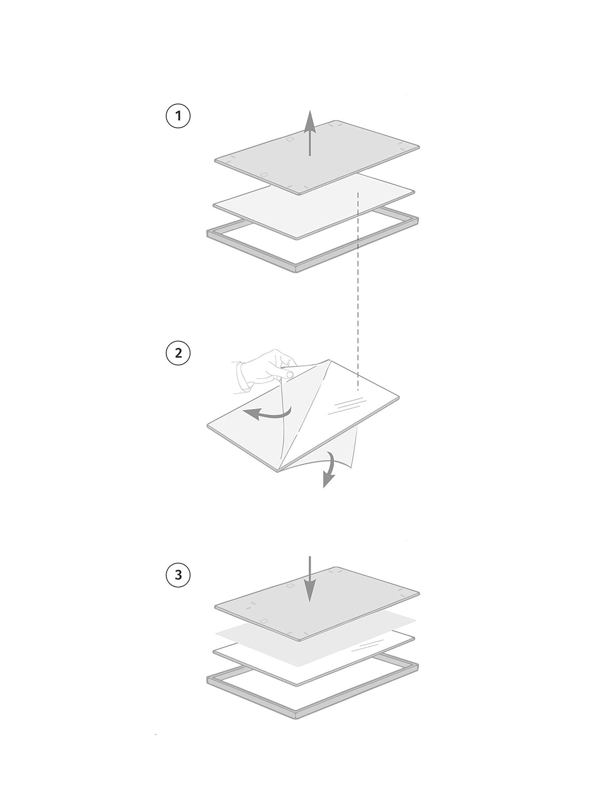 Opposite Wall - 18x24 in - Natural Solid Oak Wood Picture Frame - Lightweight, Versatile & Shatterproof - Wall Hanging Poster or Photo Frame - Wall Decor for Office, Gallery & Home Opposite Wall