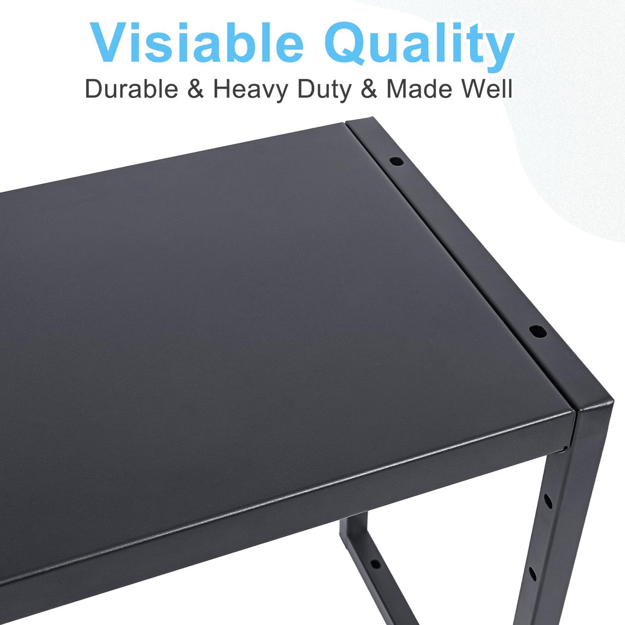 Expandable Metal Storage Shelves,110LBS Heavy Duty Shelving Units and Storage For Small Appliance, Adjustable Metal Storage Shelf Rack For kitchen Cabinet Closet Pantry Warehouse Garage,Patent Pending Cidaziya