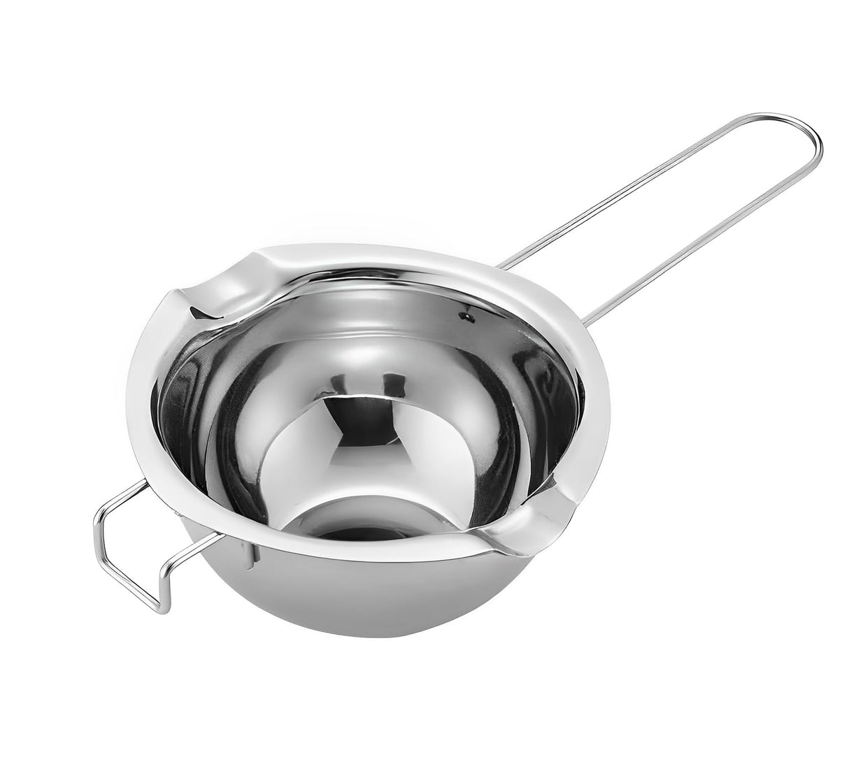 480ML Stainless Steel Double Boiler Universal Melting Pot for Melting Chocolate, Candy, Candle, Soap and Wax(304 Steel) QXSFRKG