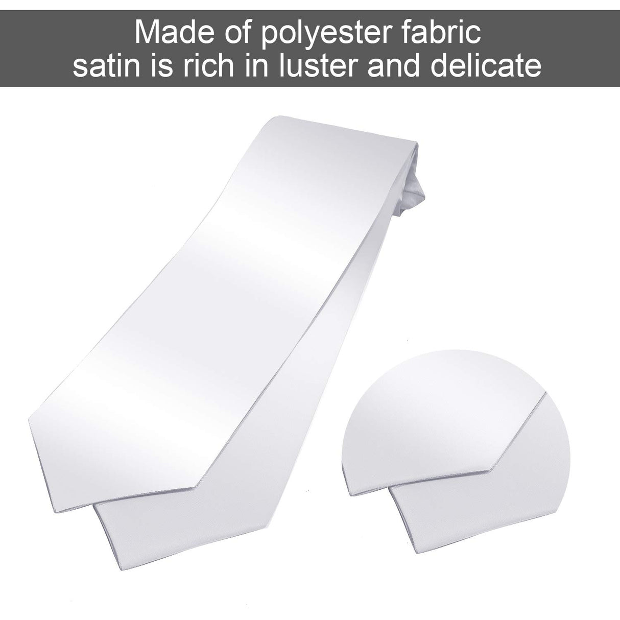 SATINIOR 5 Pieces 72 Inch Graduation Stole Sublimation Plain Honor Stole Blank Unisex Adult SATINIOR