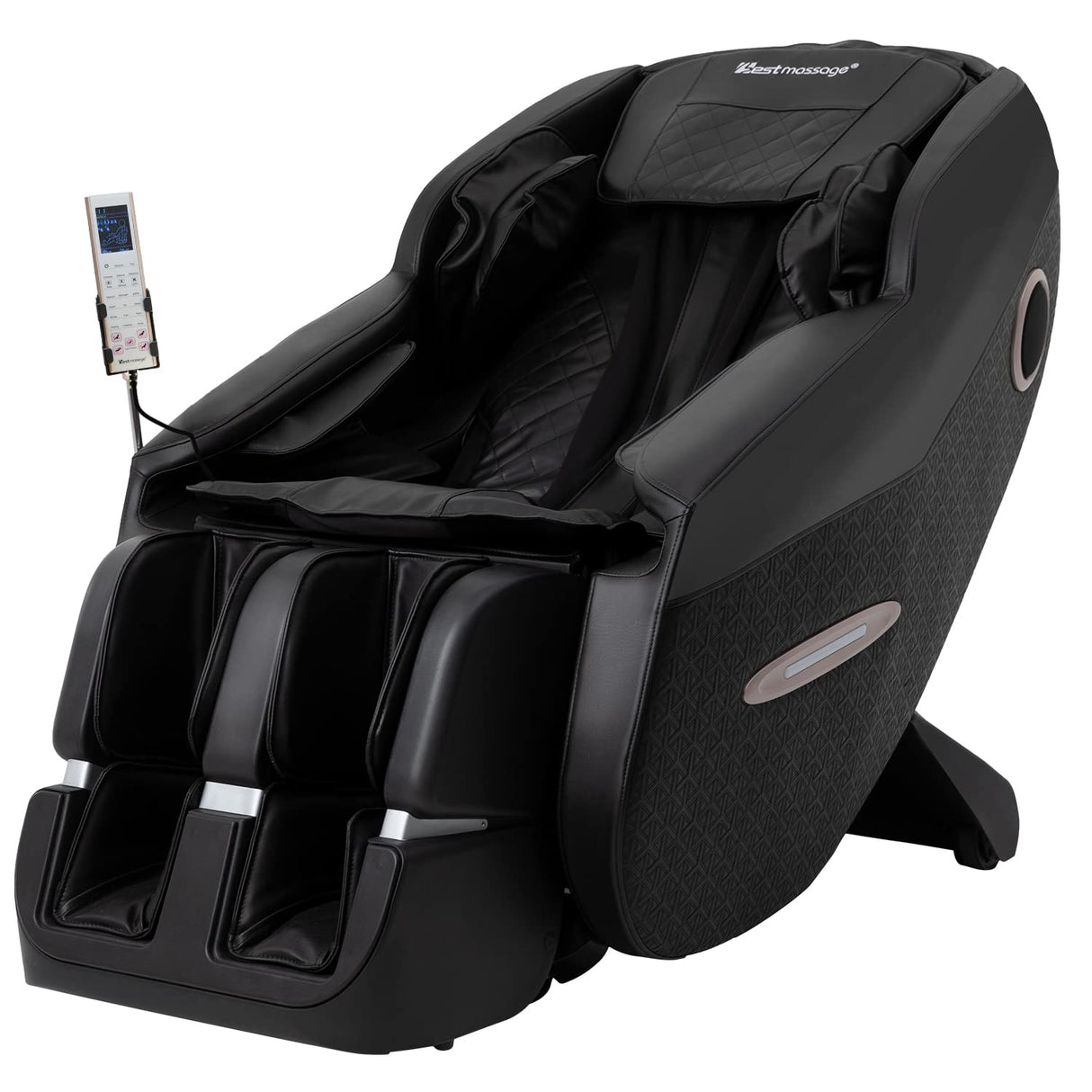 PayLessHere SL Track Massage Chair,Electric Shiatsu Full Body Zero Gravity Massage Recliner Chair with Remote Controls Bluetooth Speaker Built-in Heat for Home Office,Black PayLessHere
