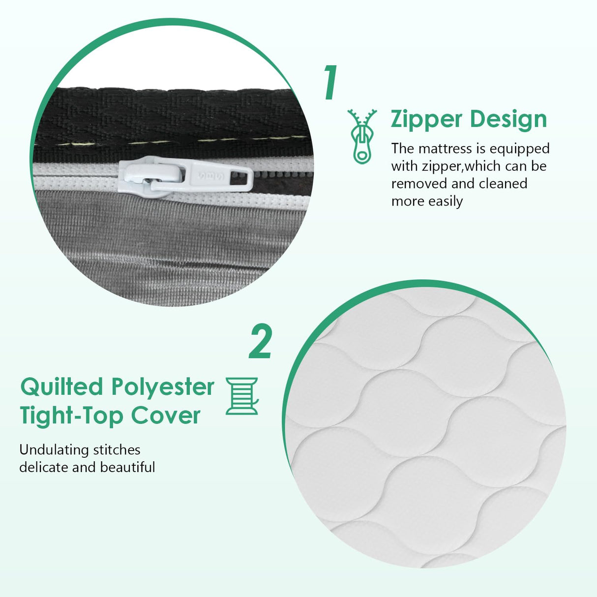 PayLessHere 6 Inch Hybrid Mattress with Innerspring and Foam/Fiberglass Free/Medium Firm Spring Mattress/Full Size Mattress in a Box/CertiPUR-US Certified/Cool Sleep Pressure Relief PayLessHere