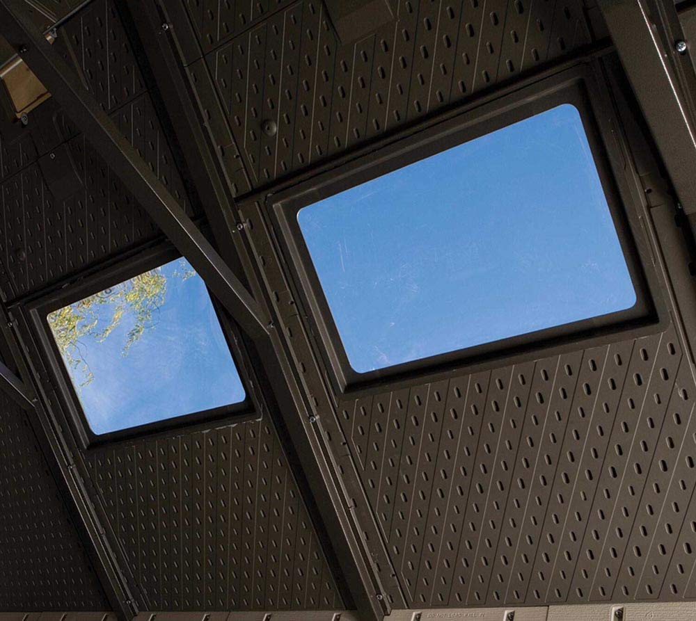 Lifetime 6433 Outdoor Storage Shed with Windows, 11 by 11 Feet Lifetime