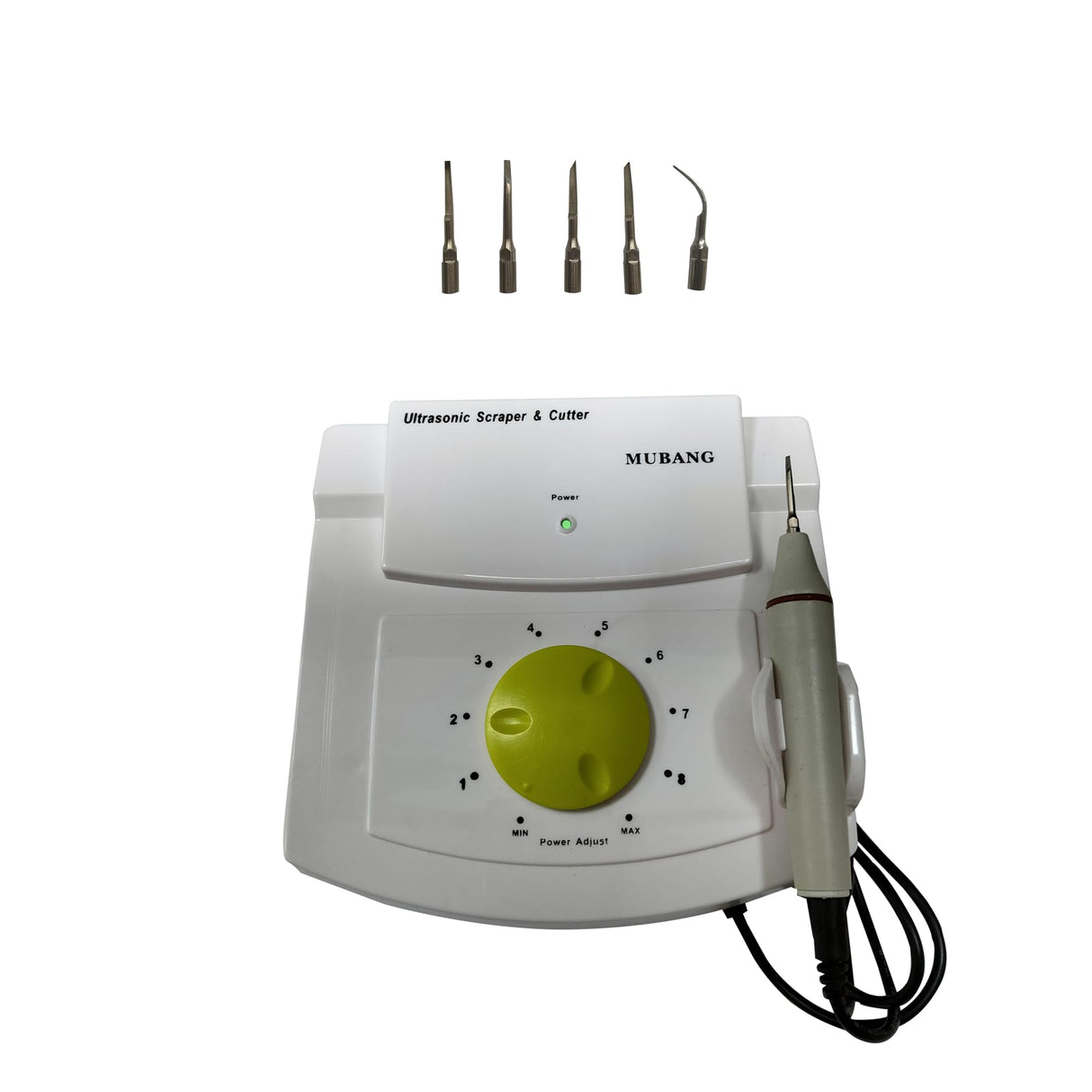 Ultrasonic Cutter for Scrapping Solder,Cutting Material,Repairing 3D Printed Models,with 5 Blades, 100V-240V~ (main body,Handles and blades) GLTL