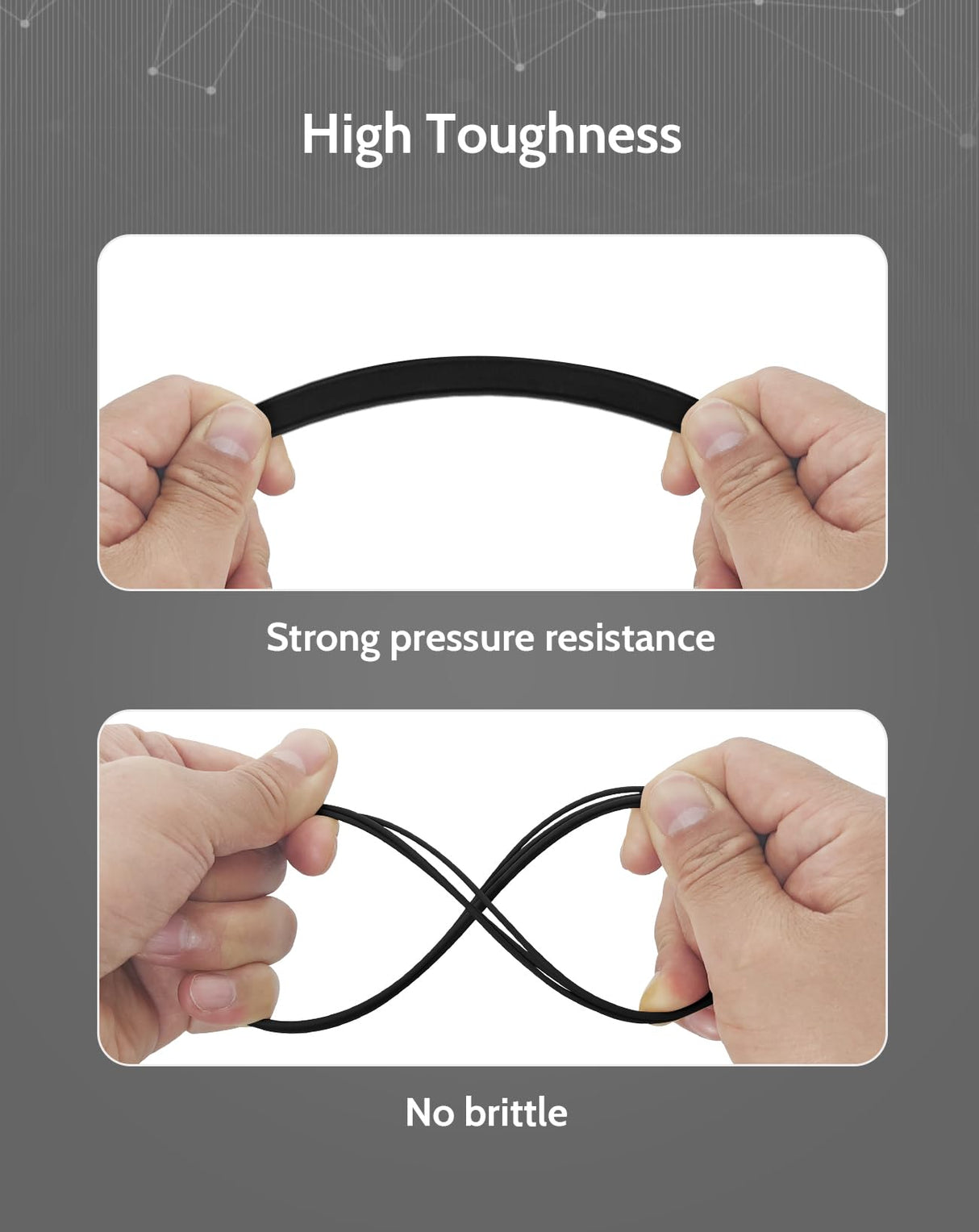 DURAMIC 3D PLA+ Filament 1.75mm 2Kg Black, PLA Plus Filament 2 Pack 1kg Spool(2.2lbs) Tougher and Stronger, Dimensional Accuracy Probability +/- 0.02mm DURAMIC 3D