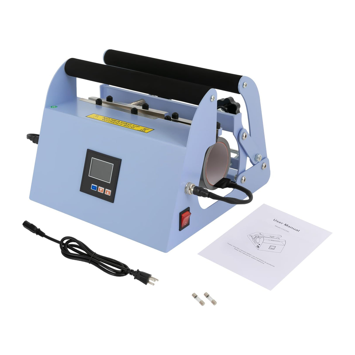 Pxolerig 40Oz Tumbler Heat Press Machine, 110V Heat Press Mug Tumbler Press for 40oz Car Cup Heat Press Sublimation Blank Skinny Tumbler Pro Mug Press Machine Pxolerig