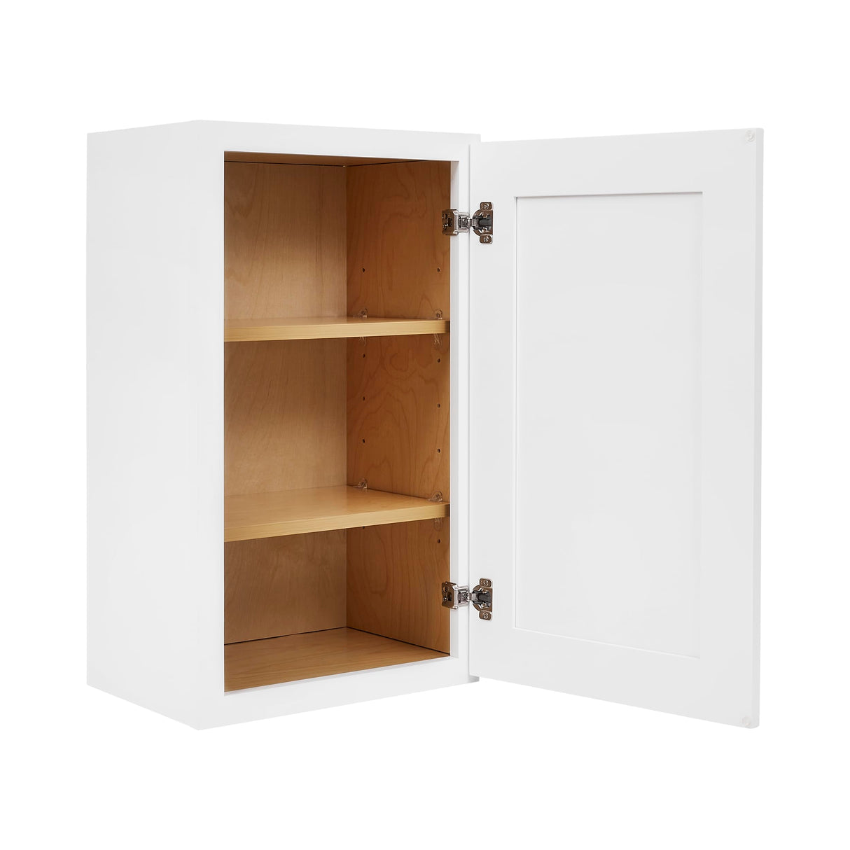 ONESTOCK White Shaker Wall Cabinet - Ready to Assemble, Perfect for Kitchen, Laundry, and Bathroom Storage - 18" W x 30" H x 12" D ONESTOCK