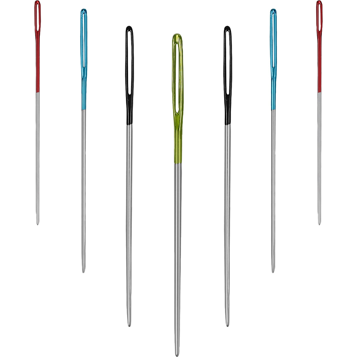 SINGER Tapestry Needles in Dial Compact, Assorted Sized Sewing Needles, Sizes 22, 24, 26, 28, Set of 24 SINGER