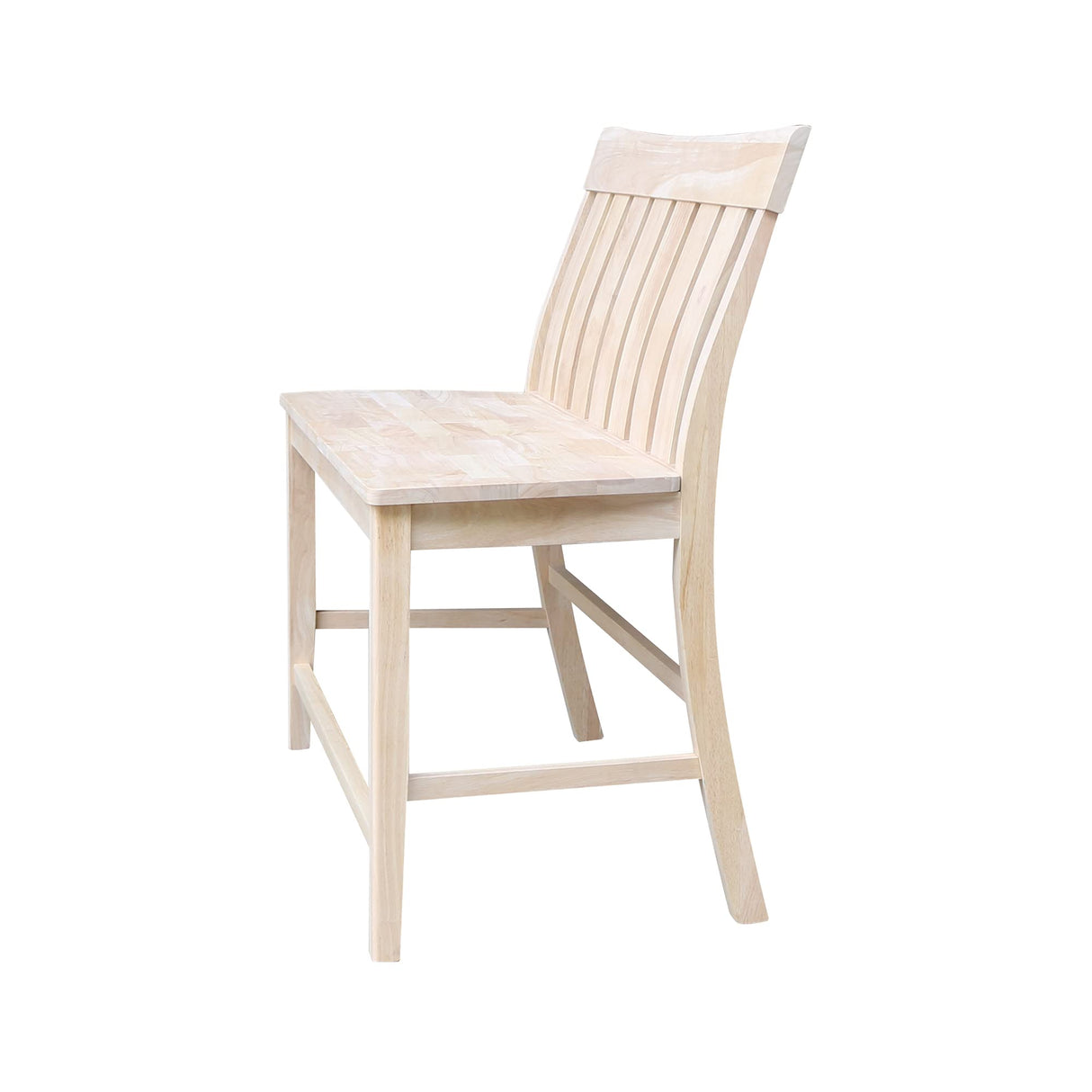 IC International Concepts International Concepts Ava Tall, Unfinished Bench IC International Concepts
