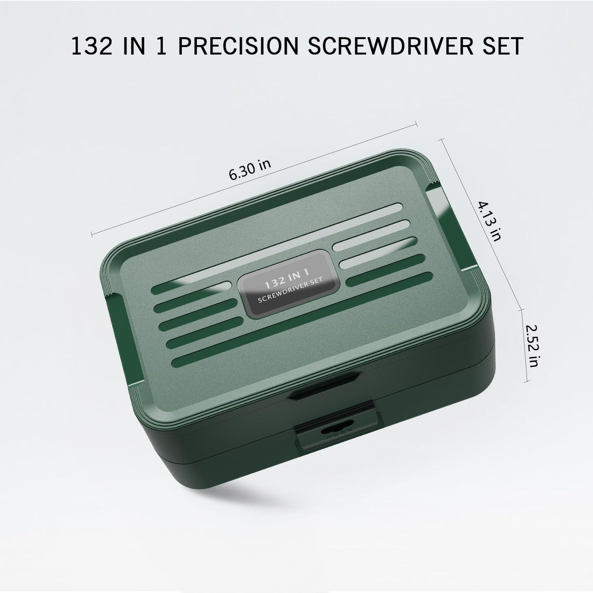 YOYSUN Mini Precision Screwdriver Set with Color-coded Identification, 132 in 1 Micro Magnetic Repair Tool Kits with Storage Box, 108 Bits,Small Manual Screw Driver Toolkits for iPhone/Mac/iPad/Table YOYSUN