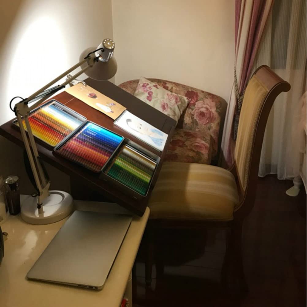 Drafting Table Desk Art & Craft Work Station Drawing Desk Adjustable Angle Drawing Artist Desk, Solid Pine Wood Artist Table (Size : 135x80x96cm) WoodArtSupply