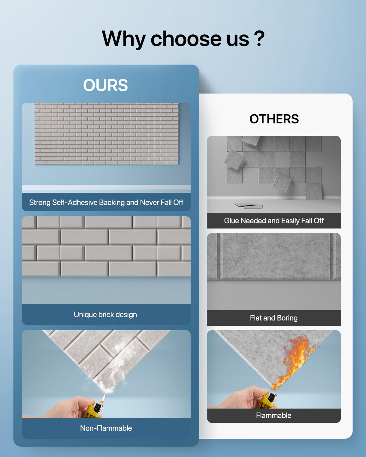 Soundproof Wall Panels, Kuchoow Sound Proof Panels for Walls, 12 Pack High Density Acoustic Panels Sound Absorbing Self-Adhesive, Acoustic Wall Panels for Walls Door Ceiling 12" X 12" X 0.4" Beige Kuchoow