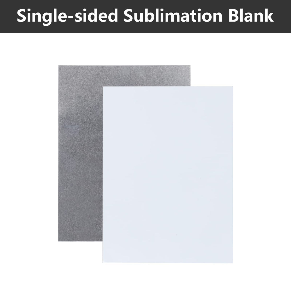 16 Pcs Sublimation Metal Blanks 6" X 8" X 0.4mm Inch Aluminum Sublimation Photo Blanks Aluminum Photo Sign Blank Metal Photo Blanks Photo Sign for Sublimation Printing Decor, DIY (White) SHUESS