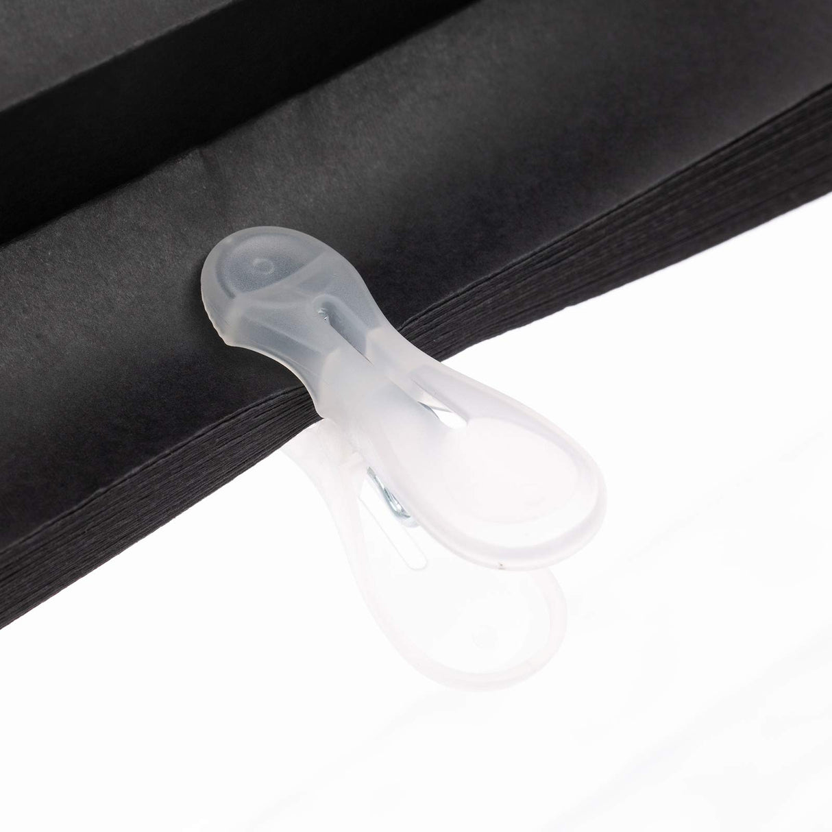 Changshade 6-Pack Blackout Pleated Paper Shades for Windows, Temporary and Portable Room Darkening Shades with 12 Clips for Travel, No Tools and Easy to Install, Cut to Any Size, Black PLT36BK72A Changshade
