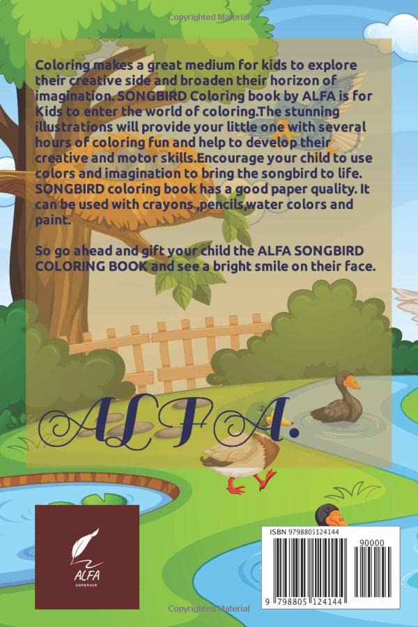 SONGBIRD: COLORING BOOK Majosta