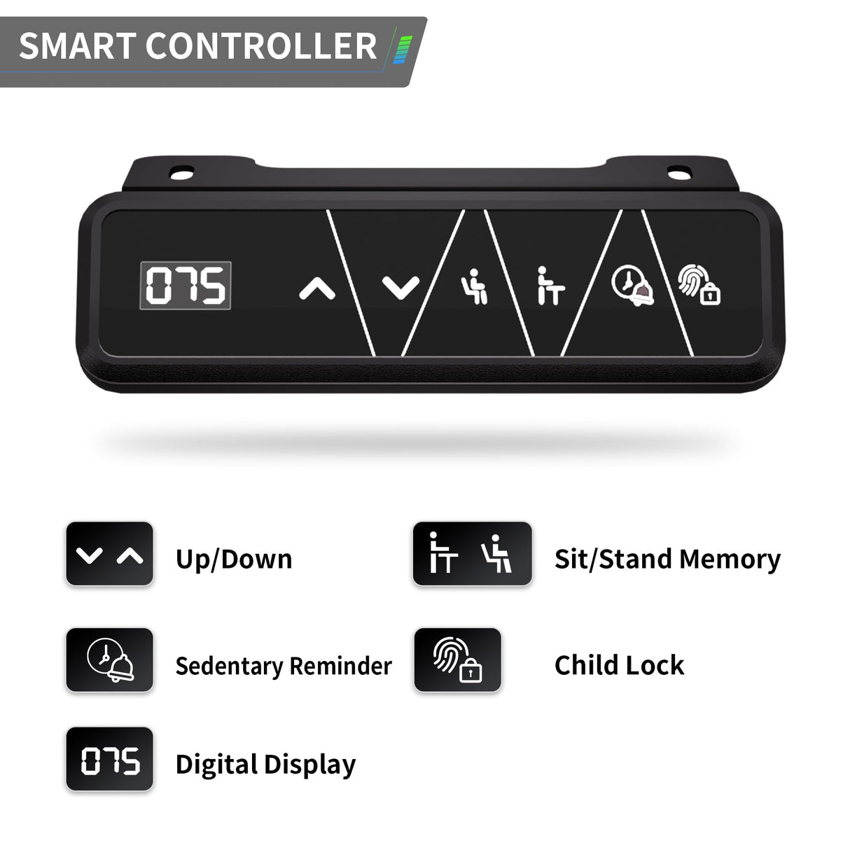 Klobel 71" x 30" Gaming Standing Desk, 4-Leg Electric Height Adjustable, Sit to Stand Desk with LED Light and Locking Wheels, Flip-Top Design, Ergonomic Computer Desk, Carbon Fiber Texture Klobel
