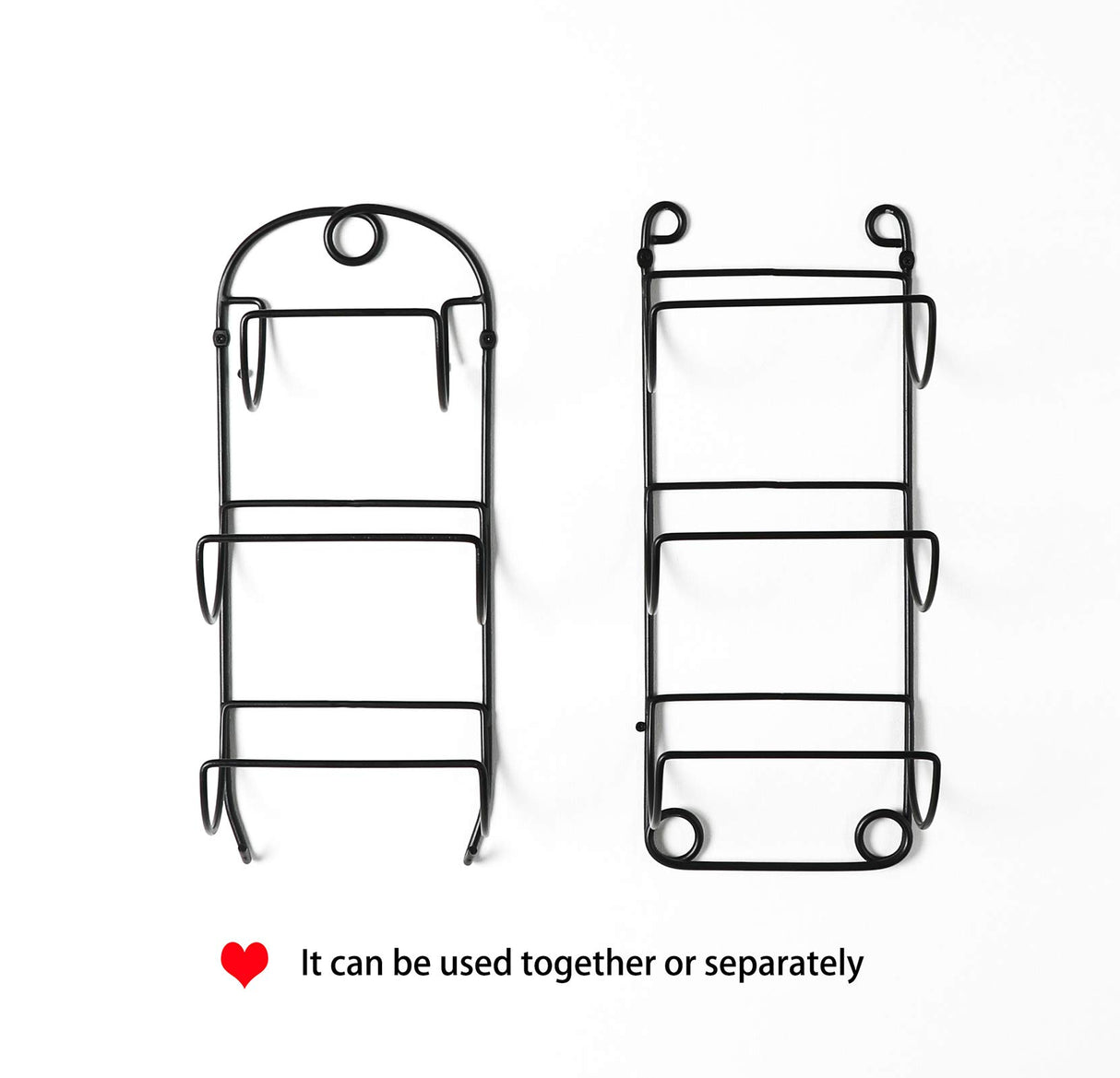 SODUKU Towel Racks for Bathroom Wall Mounted Metal Wine Rack Towel Shelf Towel Holder for Bath Black SODUKU