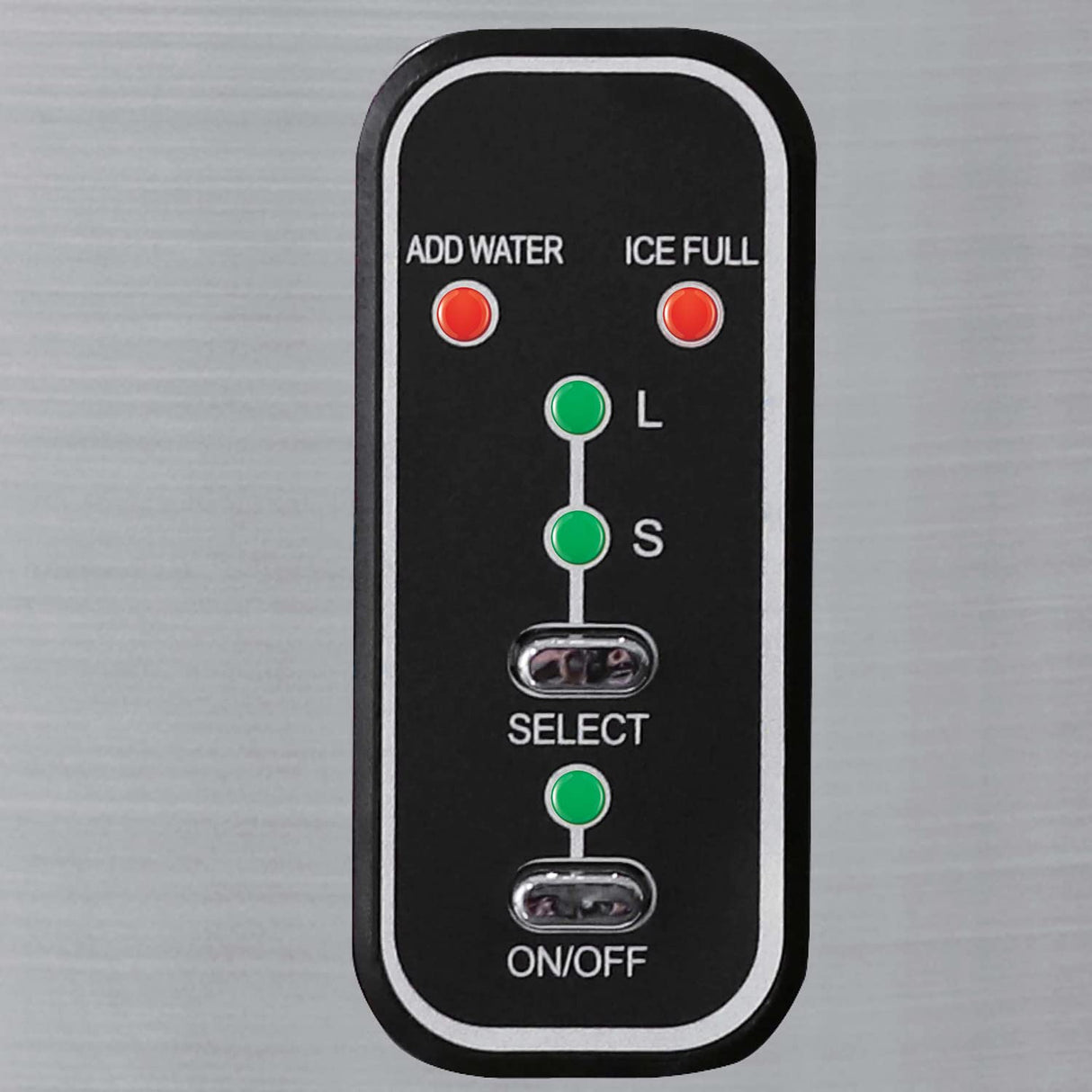 Frigidaire EFIC103-AMZ-SC Counter Top Maker with Over-Sized Ice Bucket, Stainless Steel, Self Cleaning Function, Heavy Duty, Stainless Frigidaire