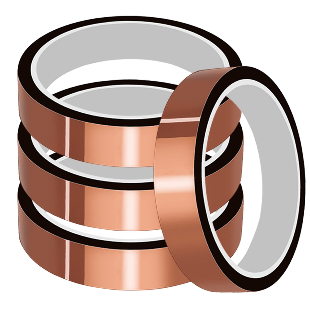 MS WGO High Temperature Tape Heat Tape Heat Resistant Tape Heat Transfer Tape Heat Tape for Sublimation No Residue 10mm X 33m 108ft (Yellow-4 Roll) MS WGO