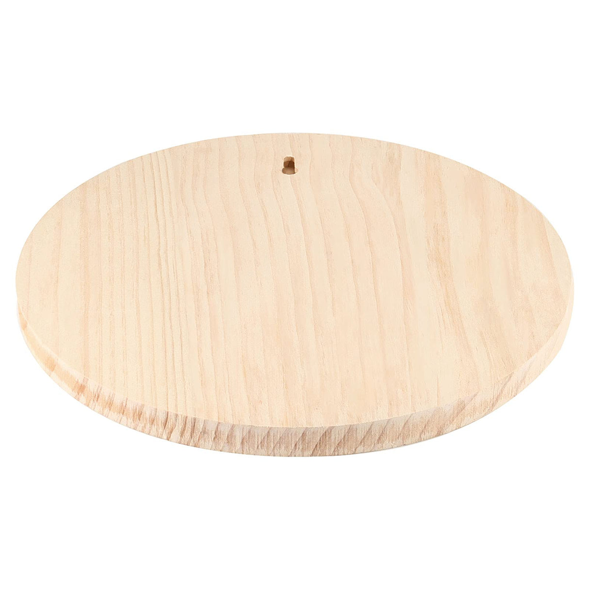 MUKLEI 4 Pack 12 Inch Round Wood Plaque, 3/4 Inch Thick Unfinished Wooden Circle Plaque Wooden Base for Craft Projects, Painting, Woodcarving, DIY Sign MUKLEI