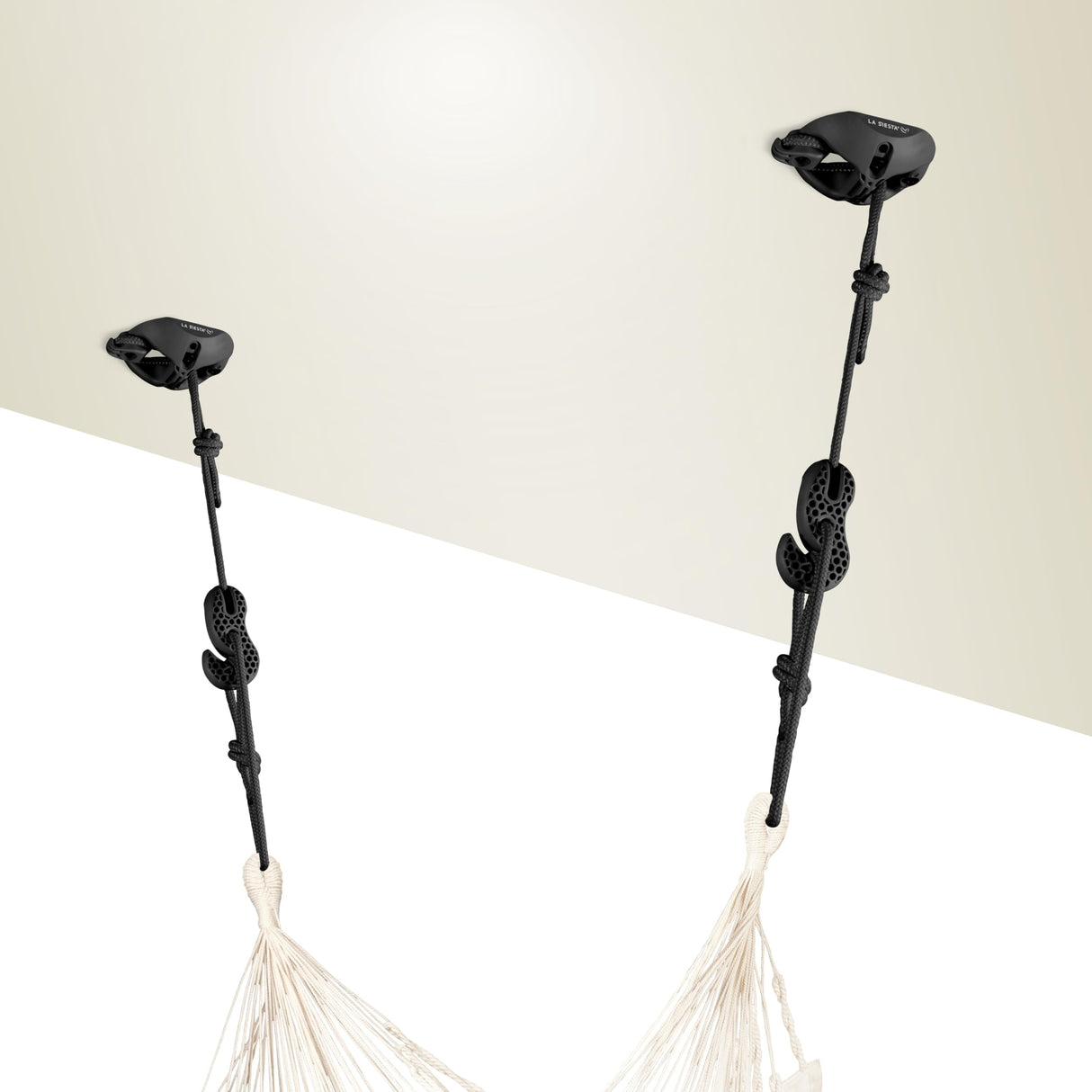 LA SIESTA CasaMount Black - Multipurpose Suspension Set for Hammocks LA SIESTA