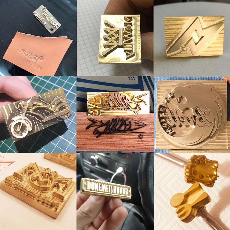 Adjustable Temperature Electric Wood Branding Iron for Custom Stamping on Wood, Leather, and More Arokimi