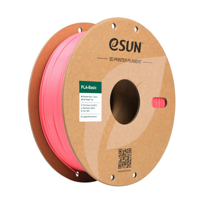 eSUN PLA Basic Filament 1.75mm, 3D Printer Filament High Speed PLA for Fast Printing, 1KG Spool (2.2 LBS) 3D Printing Filament for High Speed 3D Printers, Pink