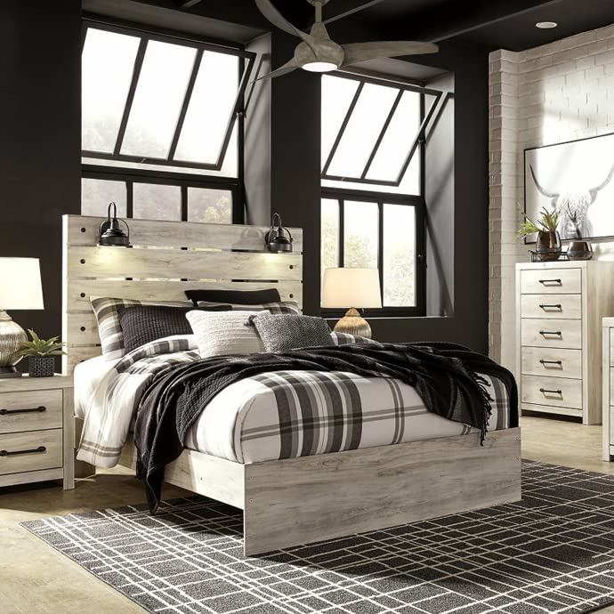 MINKA-AIRE F845-DRF Light Wave 44" Ceiling Fan with LED Light and Remote Control in Driftwood Finish MINKA-AIRE