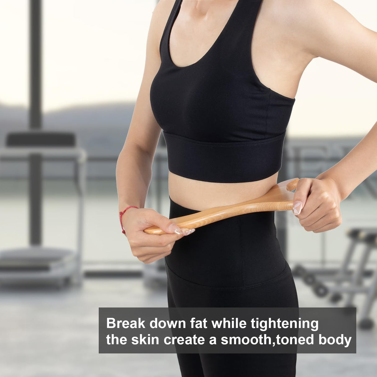 KintKita Wood Therapy Massage Tools,Wooden Lymphatic Drainage Massager, Cellulite Remover Body Sculpting Tool for Cellulite Reduction,Muscle Tension Release,Body Contouring and Shaping KintKita