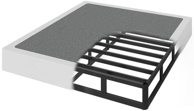 OSASET Queen Box Spring, 7 Inch Box Spring for Queen Bed, 3000 lbs Heavy Duty Metal Frame Mattress Foundation with Fabric Cover, Easy Assembly-Noise Free