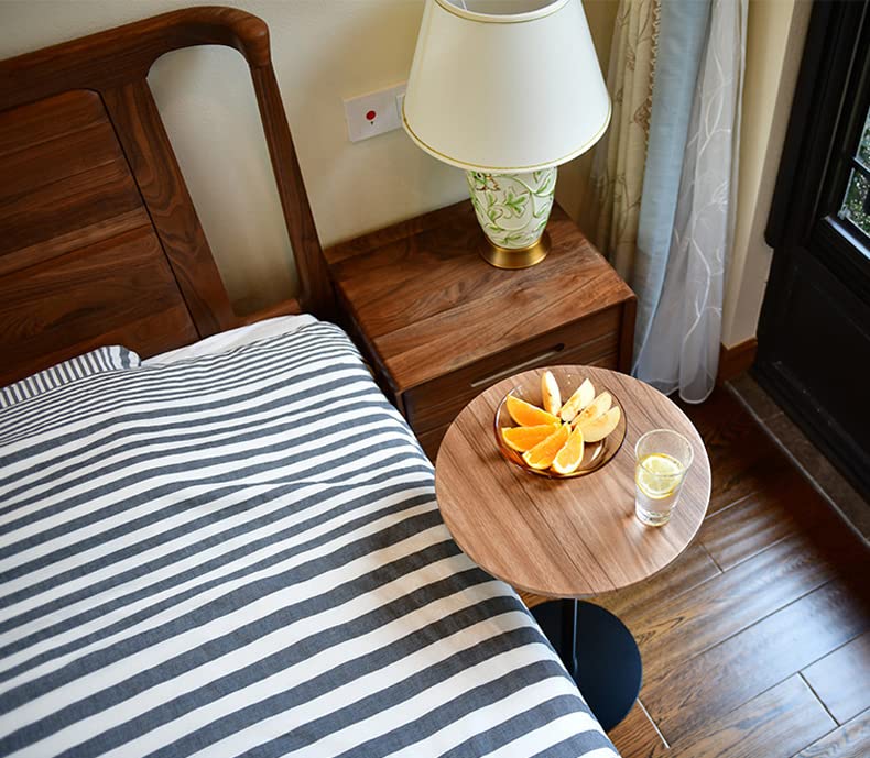 ERFEI Bar Table 15.75inch Small Round Top Adjustable Height 22.64-33.46in Multifunctional Side Table for Pub Bar Dining Bistro Cafe ERFEI