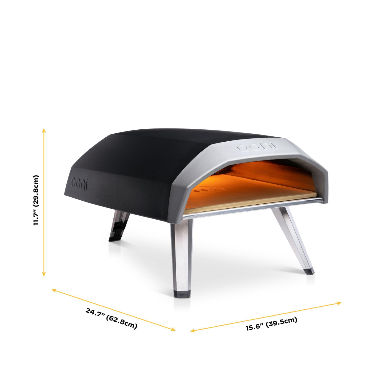 Ooni Koda 12 Gas Pizza Oven – 28mbar Propane Outdoor Pizza Oven, Portable Pizza Oven For Fire and Stonebaked 12 Inch Pizzas, With Gas Hose & Regulator, Countertop Pizza Maker, Outdoor Pizza Cooker ooni