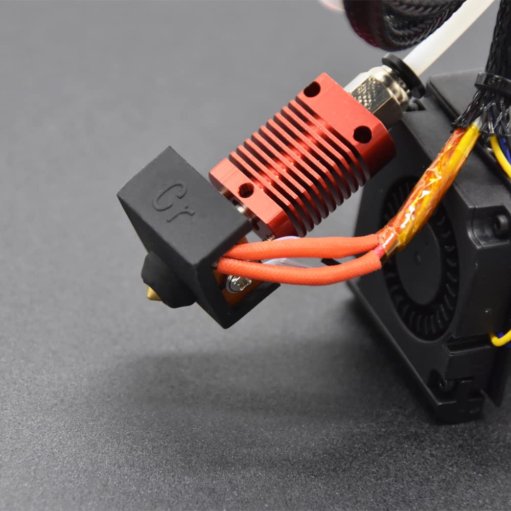 Creativity CR10 Hotend Assembled MK8 Extruder Kit Full Set (with 0.4MM Nozzles) Upgrade for 3D Printer CR 10/CR 10S/S4/S5 Replacement Parts Creativity