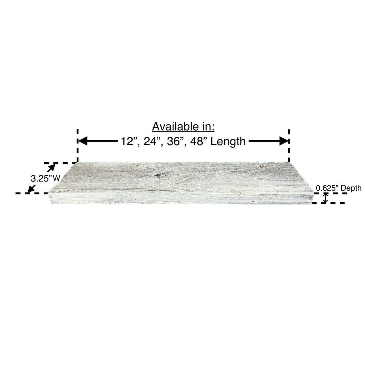 Rustic Farmhouse Reclaimed Barn Wood Bundle | 36 inch | Wood Plank | Wall Panels | Remodeling | DIY | Repurposed | Decoration | Shiplap | White Wash | Pack of 6 Planks BarnwoodUSA LLC