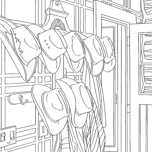 The Unofficial Yellowstone Coloring Book (Dover Adult Coloring Books) WoodArtSupply