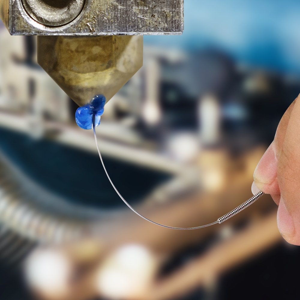 3D Printer Nozzle Cleaning Tool Kit - 0.4mm 0.35mm Needles Tweezers Filament Clog Cleaner Accessories Part Drill Bits 27pcs Mika3D MIKA3D