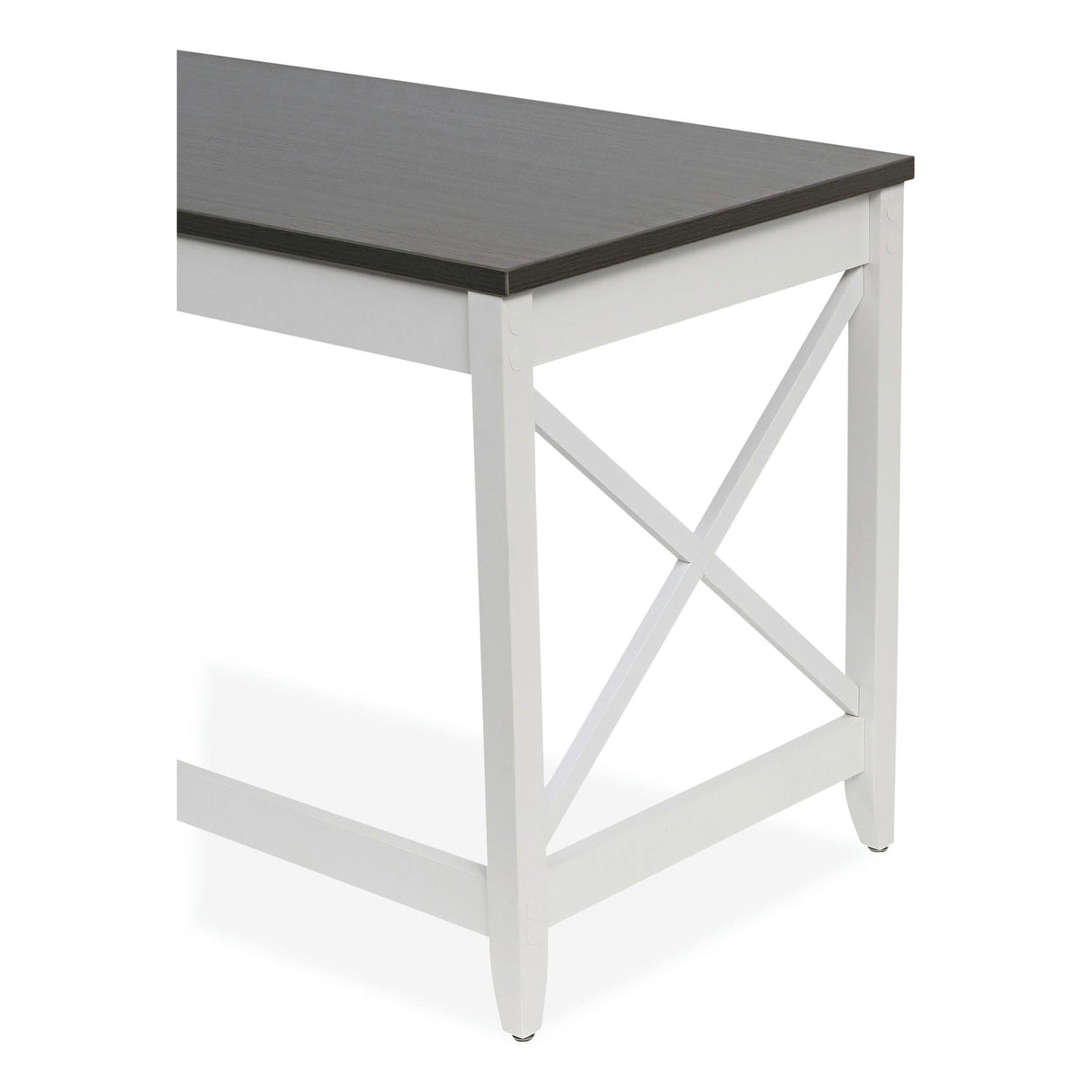 Alera ALEWSF4824GY 47.24 in. x 23.62 in. x 29.53 in. Farmhouse Writing Desk - Gray Alera