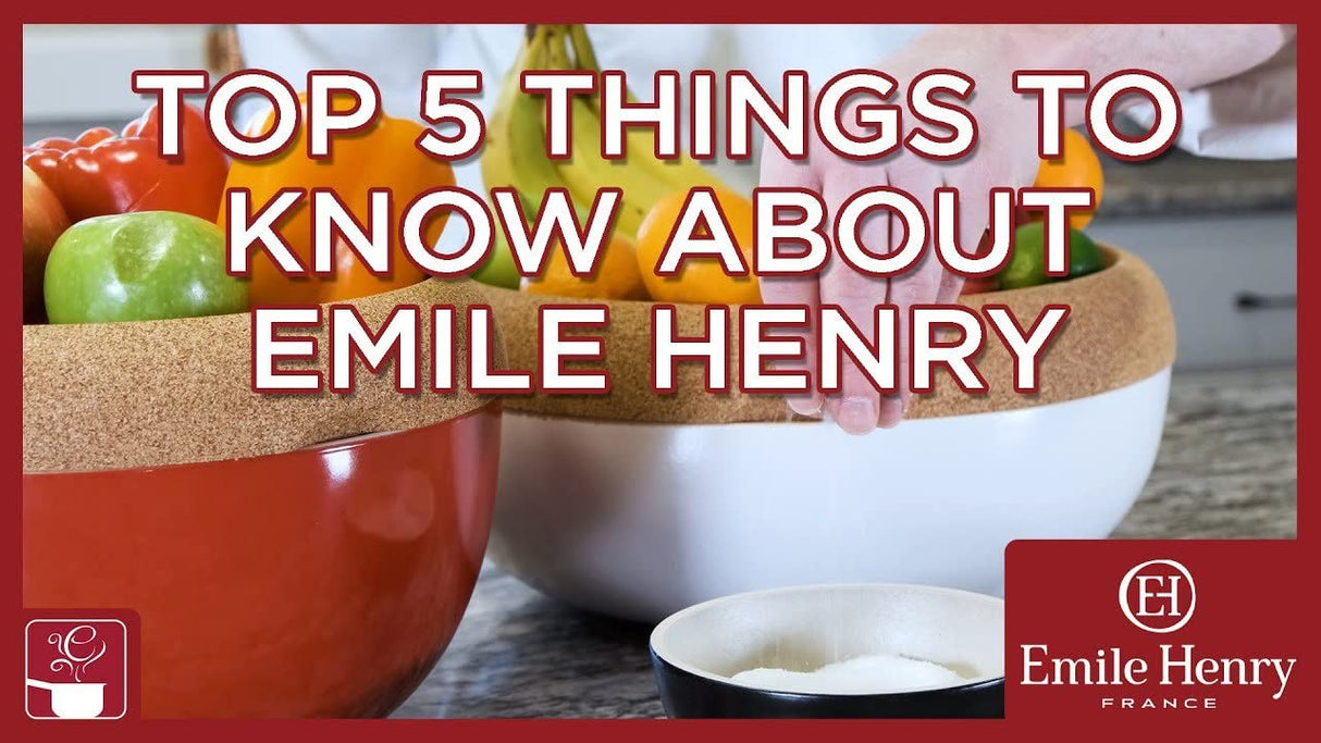 Emile Henry 9" Pie Dish - Modern Classics Collection | Rouge Emile Henry