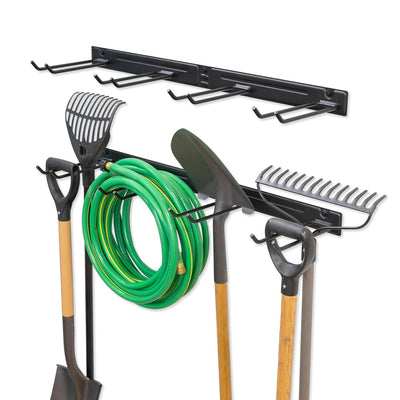 StoreYourBoard BLAT Tool Storage Rack, Garage Wall Organizer, Garden Tools, Shovels, Rakes, Brooms, Holds 250 lbs