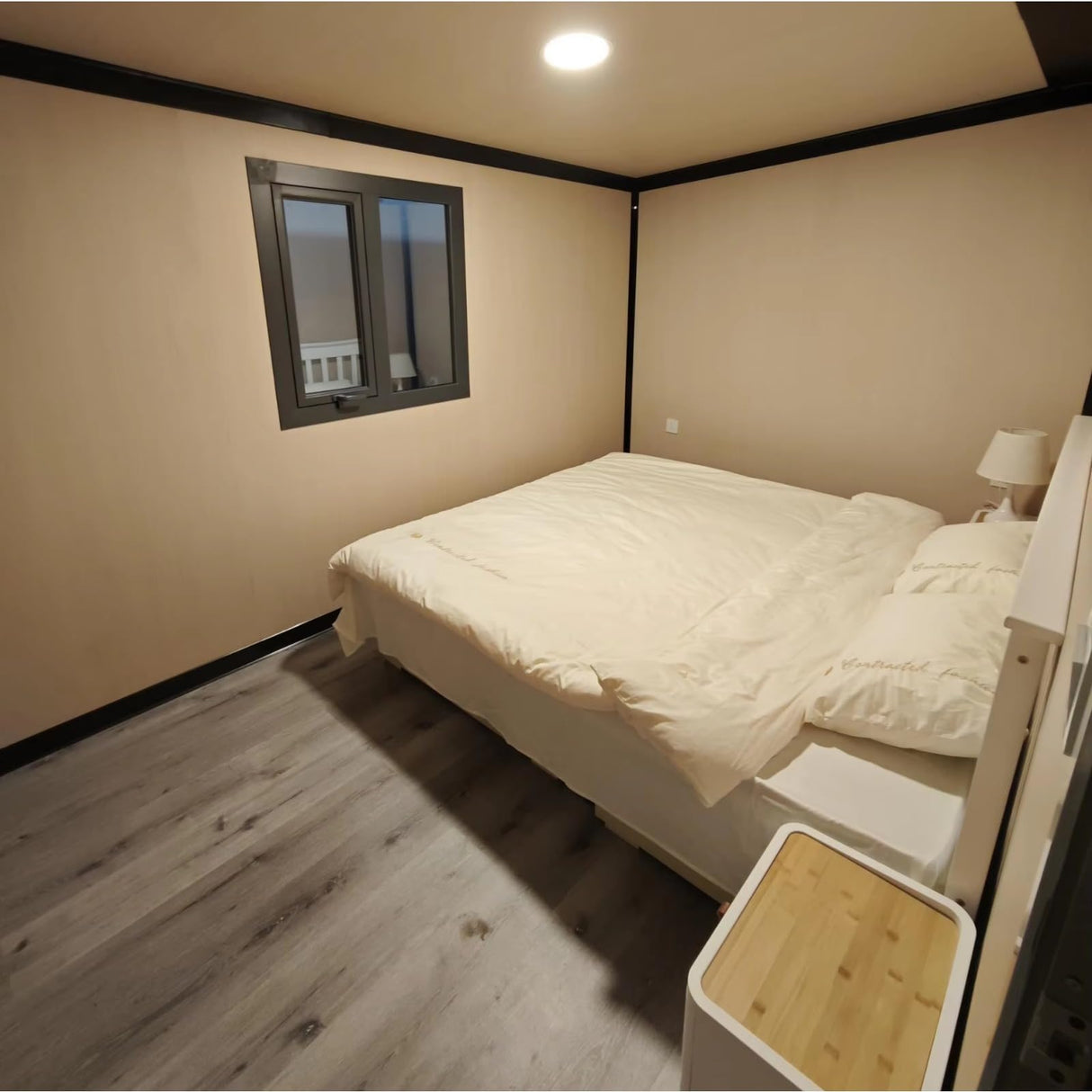 Expandable Modular Tiny Home, Prefab Tiny Home for Sale, 2 Bedroom Container House with Kitchen and Bathroom, Tiny House to Live in for Adults Generic