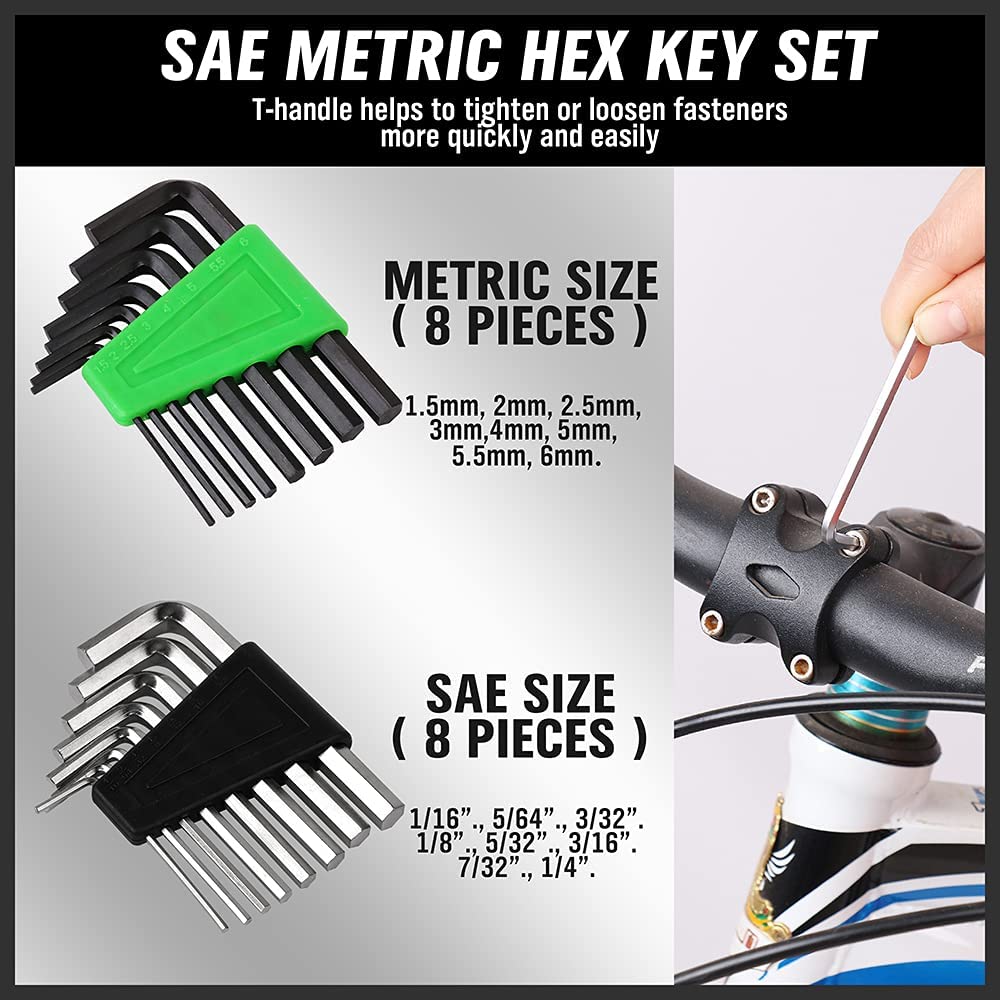 SWANLAKE 118PCS Magnetic Screwdrivers Set With Plastic Ranking,Tools For Men (118PCS) SWANLAKE GARDEN TOOLS