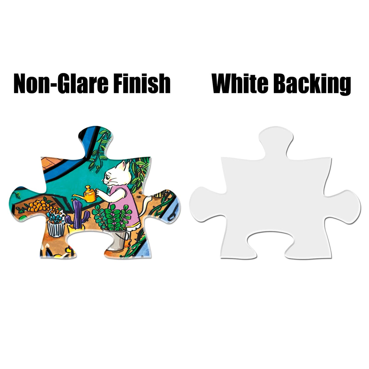 Antelope - 1000 Piece Puzzle for Adults, Cat Castle Jigsaw Puzzles 1000 Pieces, High Resolution, Matte Finish, Smooth Edging, No Dust Creative Artistic Puzzle ANTELOPE
