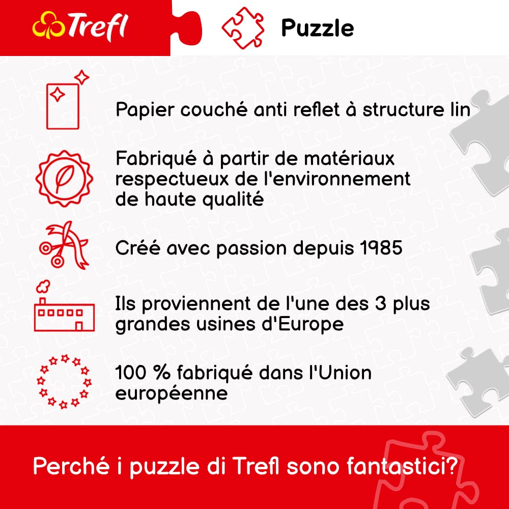 TREFL 500 Piece Jigsaw Puzzle, Cat Family, Animal Puzzle, Sweet Kittens, Simonetta Pirola, Adult Puzzle, Trefl 37425 Trefl