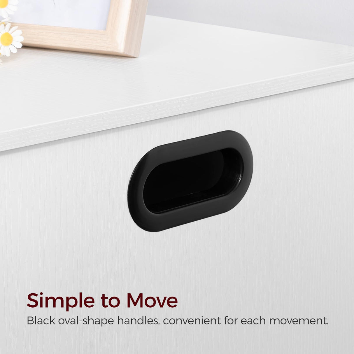 MAHANCRIS Storage Chest, 39.4”L Large Toy Chest, Entryway Storage Trunk, Toy Storage Organizer, Storage Bench with Safety Hinge, Entrance Bench for Living Room, Entrance, Bedroom, White SCWT48301 MAHANCRIS