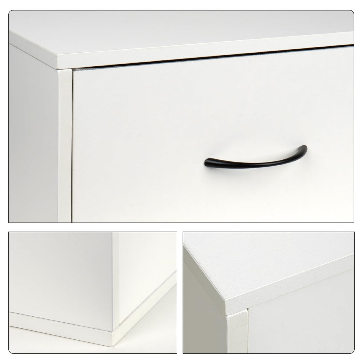 Filano Floating Nightstand Shelf with Drawer, Bedside Shelf Wall Mounted Nightstand, White Bed Side Table/Night Stand with Drawer, Small Wall Shelves for Bedroom Modern Decor Filano