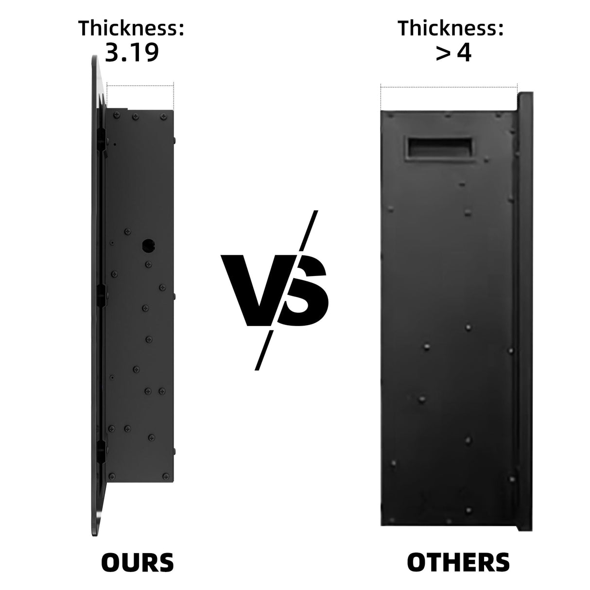 60" Electric Fireplace in-Wall Recessed,1500W Ultra-Thin Wall Mounted Fireplace Heater, Multicolor Flame Low Noise Timer Touch Screen &Remote Control Ludatido