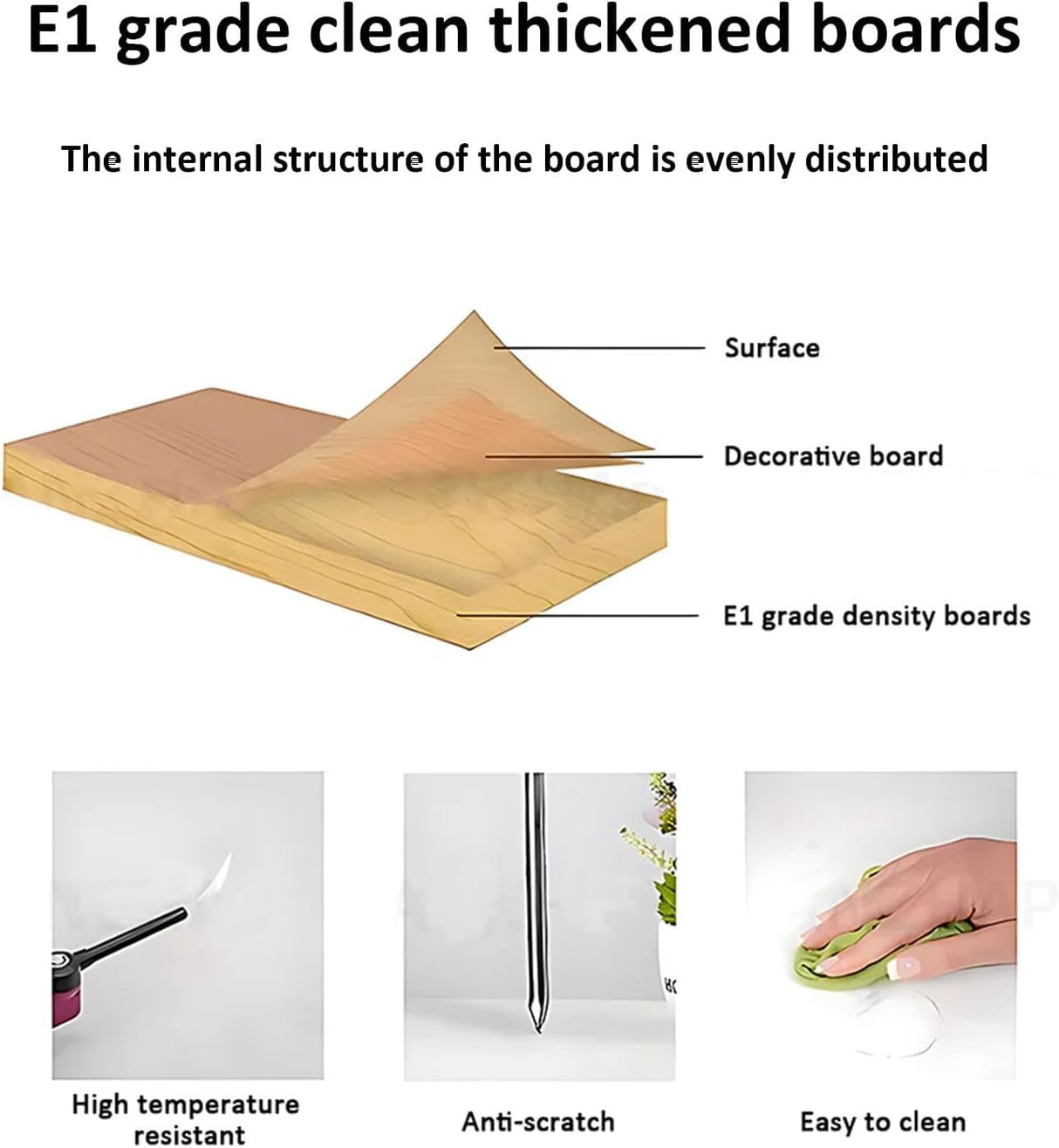 Modern Reception Desk with Counter – Durable Scratch-Resistant Surface, Solid Wood Legs, Spacious Storage, Sleek Contemporary Front Desk Reception Counter for Office or Lobby(Pure white,Right-78*24*39 CHMAIDEU