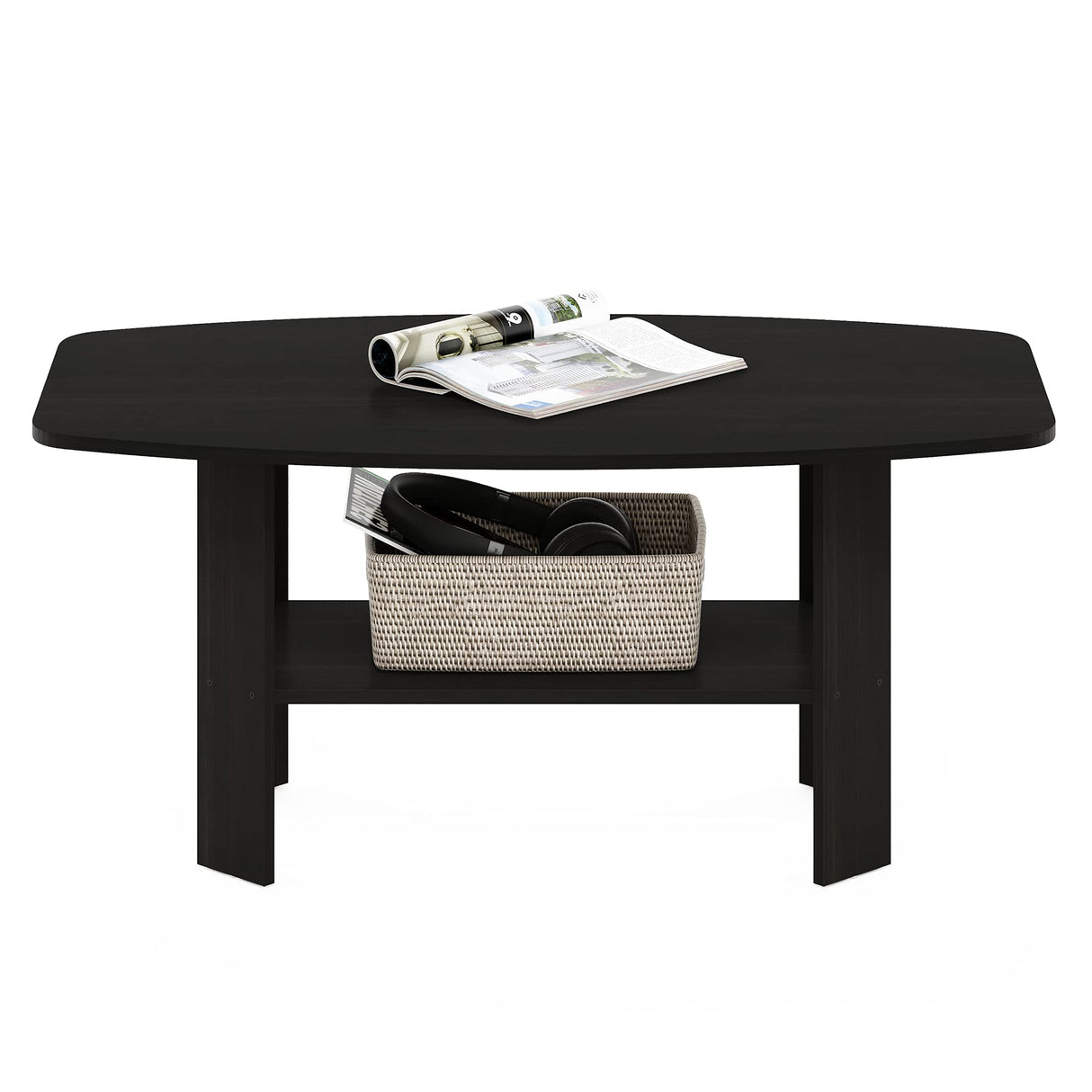 Furinno Simple Design Coffee Table, Espresso Furinno