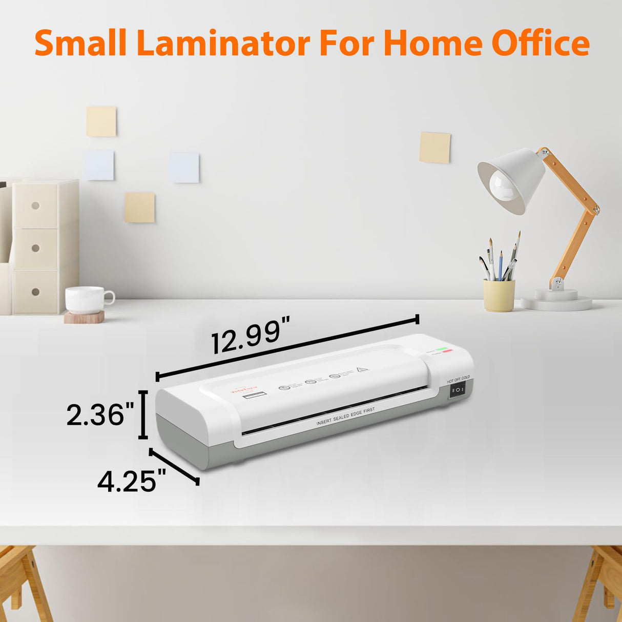 Laminator Machine,VidaTeco 9-inch Thermal Laminator with Laminating Sheets 20 pcs,Laminating Machine with 2-Min Faster Preheat,Small Personal Lamination with Patented Roller for Teacher,Home VidaTeco
