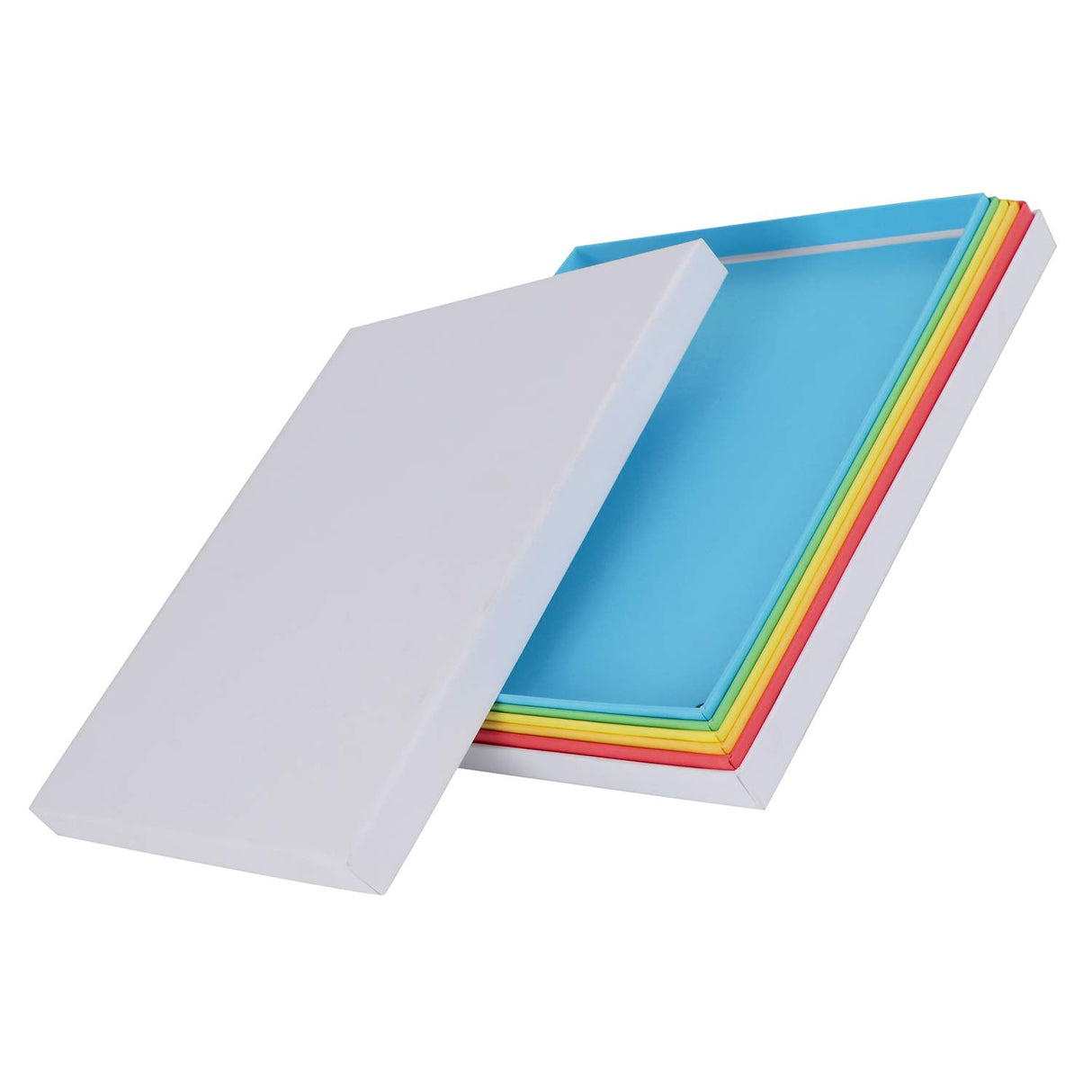 Jigitz Jigsaw Puzzle Sorter Trays - Set of 7 Nested Puzzle Tray Organizer Boxes for Large Puzzles 1500 Piece Capacity Jigitz